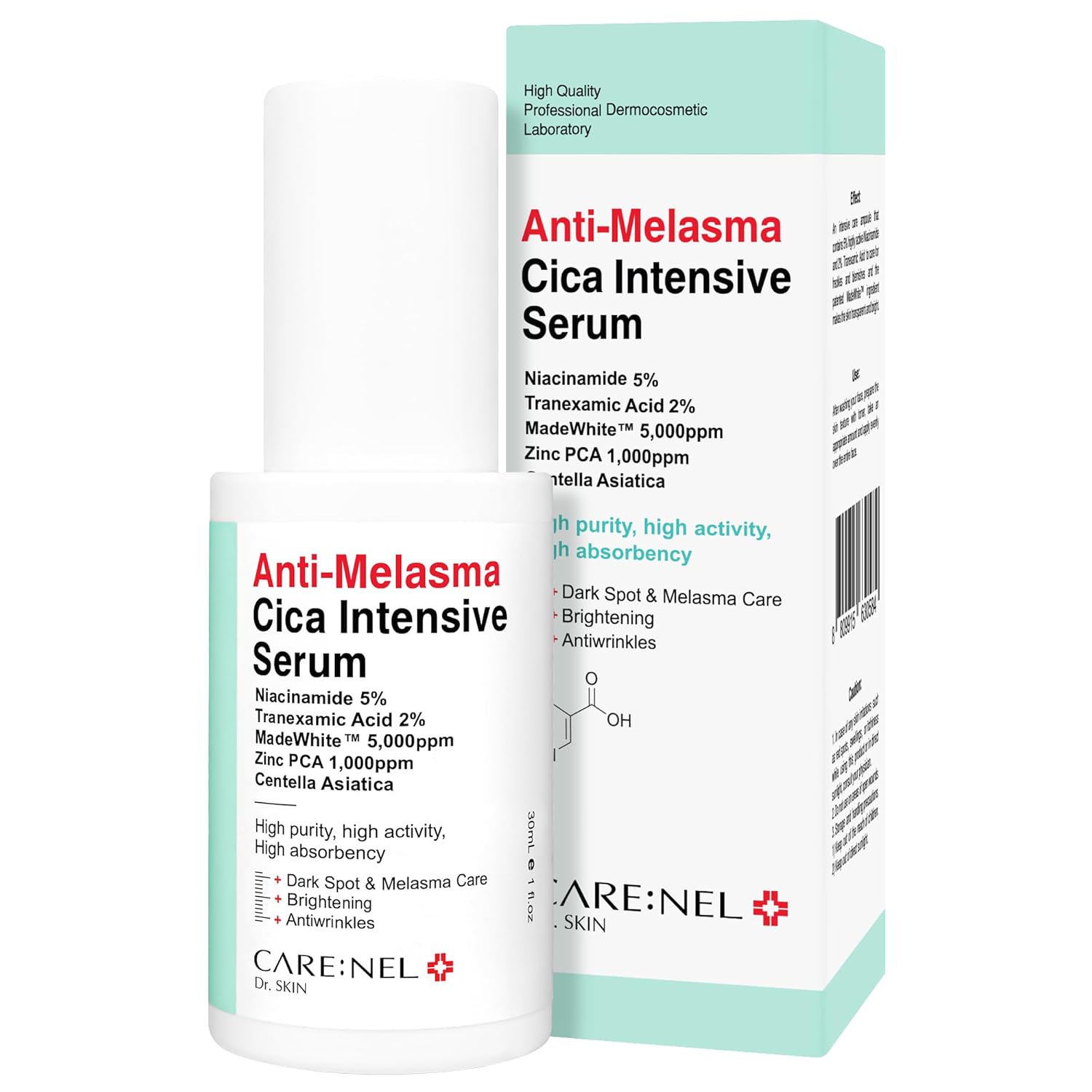 Care:Nel Anti-melasma Cica Intensive Serum 30ml